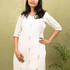 Handloom Jamdani Kurti